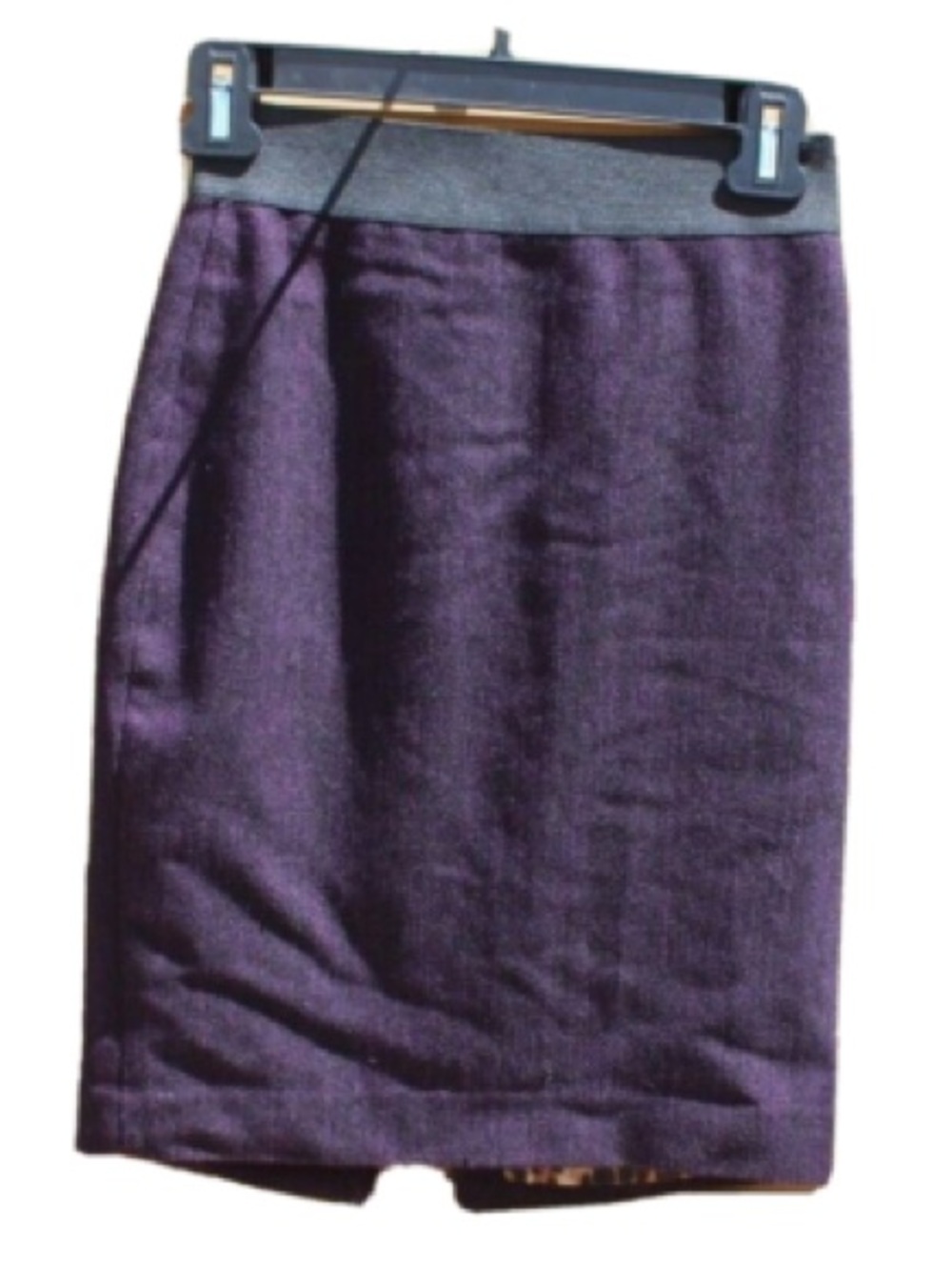 Express Purple Mini Skirt with Elastic Waistband